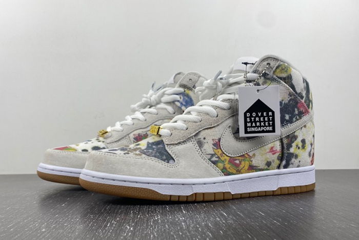 Supreme x Nike SB Dunk High “Rammellzee”SUP FD8779-100
