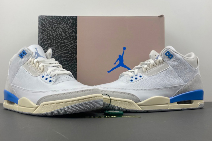 Air Jordan 3 “Lucky Shorts” UNC CT8532-101