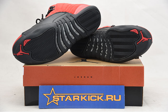 Air Jordan 12 AJ12 Retro Varsity Red/ Black “reverse flu game CT8013 602