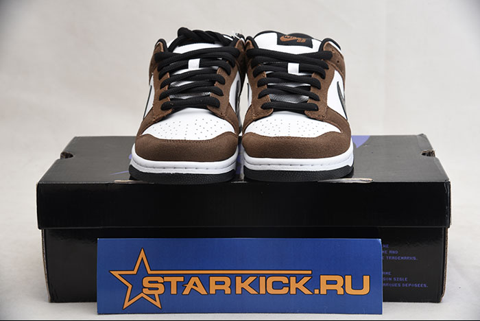 Nike SB Dunk Low White Black Trail End Brown 304292 102 Review