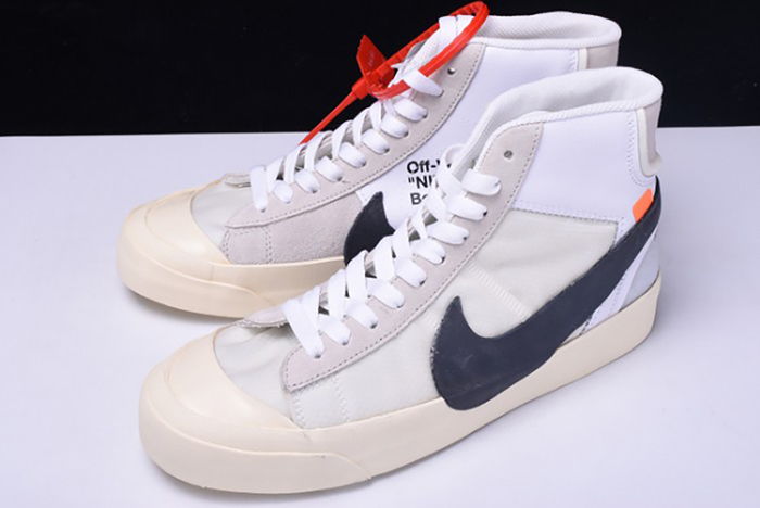 OFF-WHITE x Nike Blazer MID THE TEN 10 Virgil Abloh AA3832-100