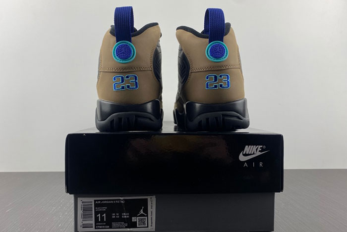 Air Jordan 9 “Olive Concord” CT8019-034