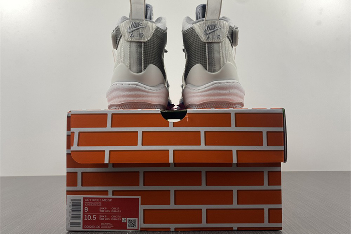 Off-White x Nike AF1 White pink DO6290-100