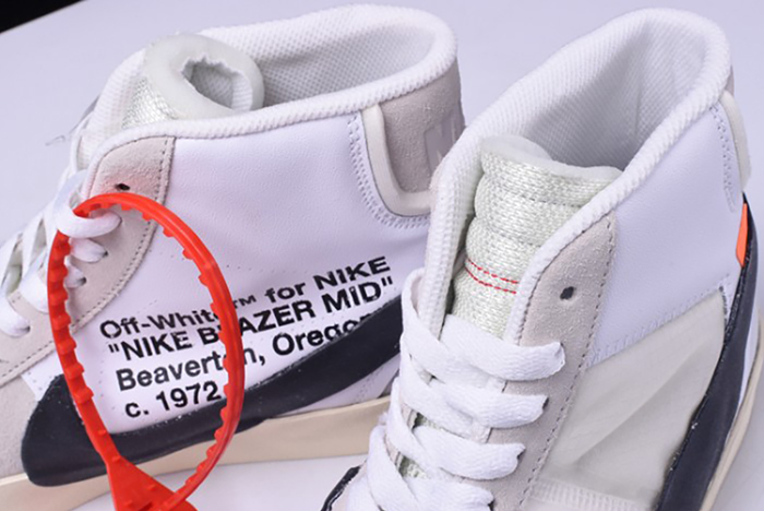 OFF-WHITE x Nike Blazer MID THE TEN 10 Virgil Abloh AA3832-100