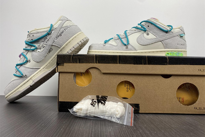 Nike SB Dunk OFF-WHITE 36of50 1-5 DJ0950 107