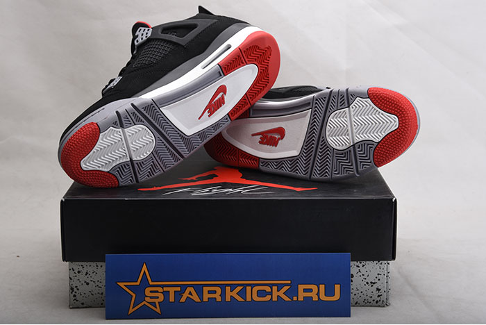 Jordan 4 Bred/ Black Cement (2019) - 308497-060