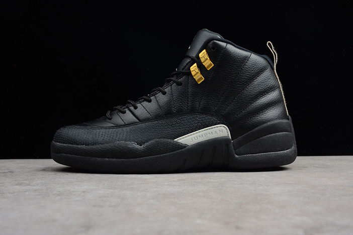 AIR JORDAN 12 ''THE MASTER'' Black/Rattan-White-Metallic Gold mens 130690-013