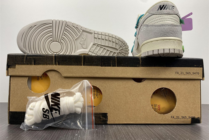 Nike SB Dunk OFF-WHITE 36of50 1-5 DJ0950 107