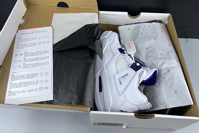AIR JORDAN 4 “PURPLE METALLIC” CT8527-115