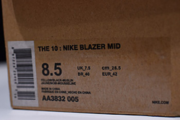 OFF-WHITE x Nike Blazer MID AA3832 005