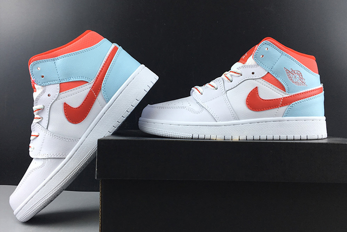 AIR JORDAN 1 MID (GS)-555112-104