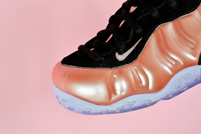 NIKE AIR FOAMPOSITE ONE "RUST PINK" white/ black 314966-602