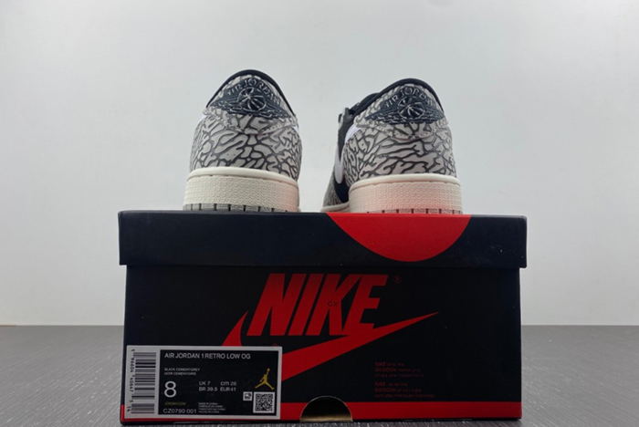 Air Jordan 1 Low “Elephant Print”  CZ0790-001