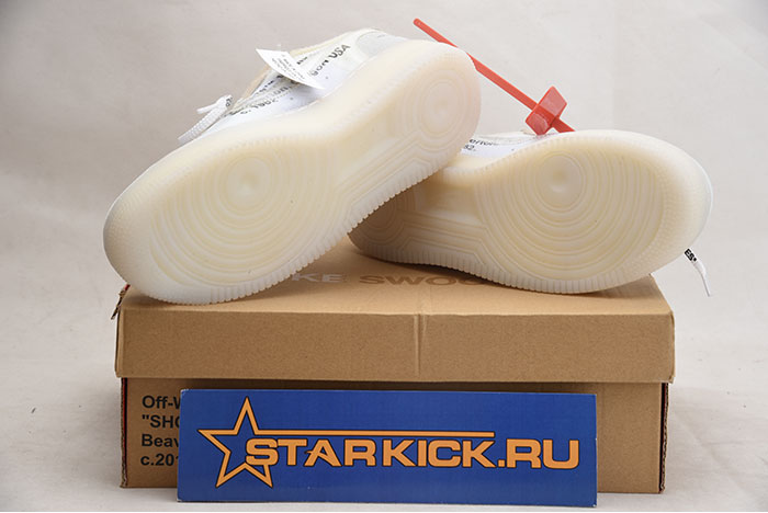 NIKE AIR FORCE 1 LOW OFF-WHITE All White AO4606-100