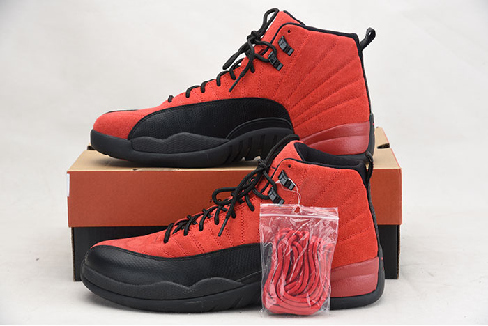 Air Jordan 12 AJ12 Retro Varsity Red/ Black “reverse flu game CT8013 602