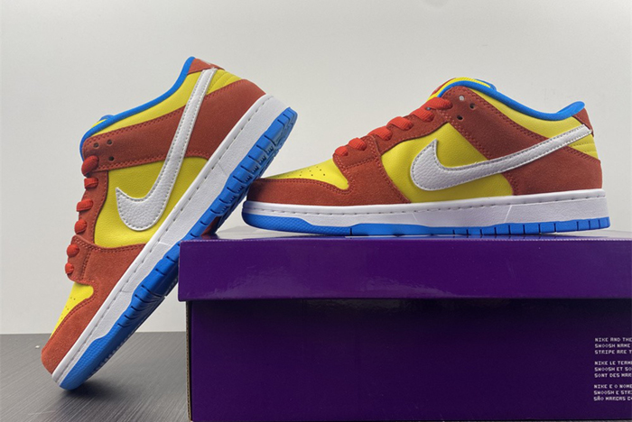 Nike SB Dunk Low “Bart Simpson”  BQ6817-602