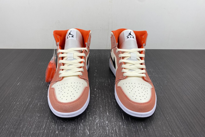 Air Jordan 1 Mid GS “Orange Suede”  DV1336-800