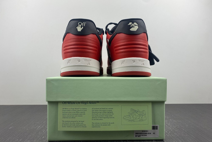 OFF-WHITE Out Of Office  white black red