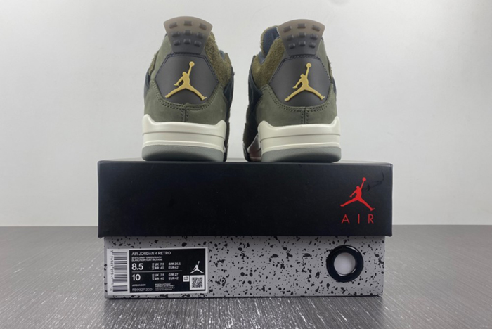 Air Jordan 4 Craft “Medium Olive”  FB9927-200