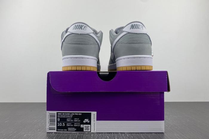 Nike SB Dunk Low “Grey Gum”  DV5464-001