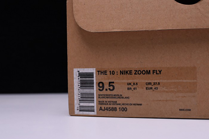 OFF-WHITE x Nike Zoom FLY THE TEN 10 Virgil Abloh AJ4588-100