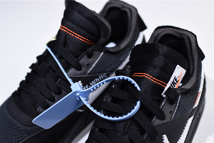Off-White Nike Air Max 90 Black Cone White AA7293-001