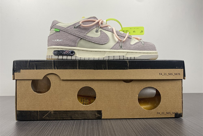 Off-White x Nike Dunk Low 12-of50 1-50 DJ 0950-100