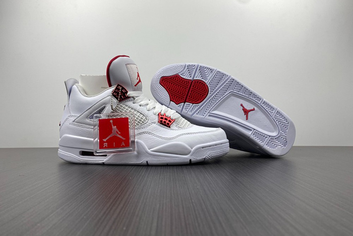 Air Jordan 4 White university Red CT8527-112