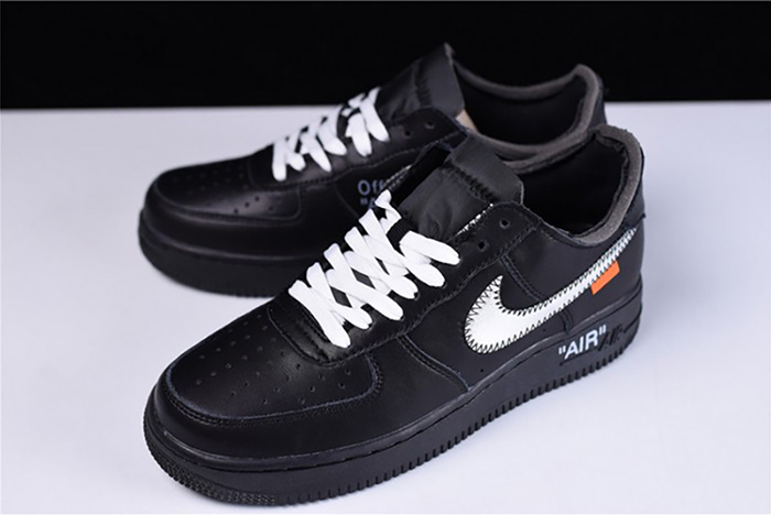 OFF-WHITE x MoMA x Nike Air Force 1 07 Low Black AV5210-001