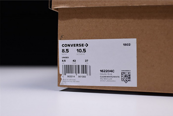 OFF-WHITE x Converse Chuck Taylor All Star 1970s White AA3836-100