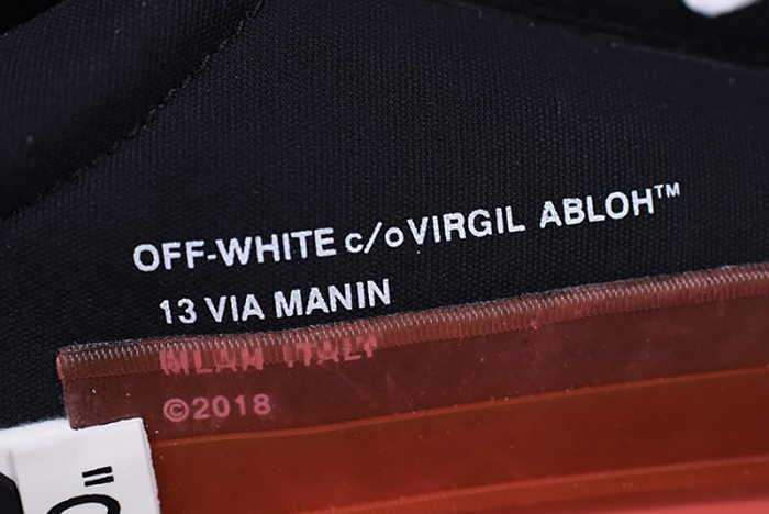 OFF-WHITE C/O VIRGILABLOH 18FW