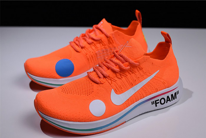 Nike x Off-White Zoom Fly Mercurial Flyknit Total Orange MENS AO2115-800