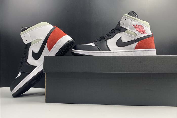 Jordan 1 Mid SE Union Black Toe - 852542-100
