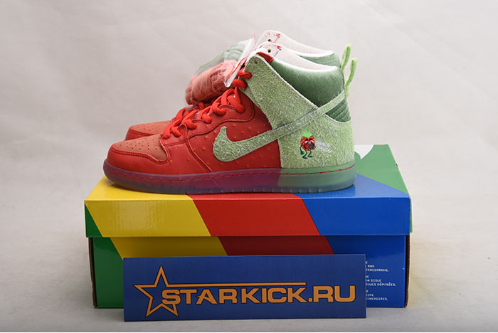 Dunk SB Nike SB Dunk High “Strawberry Cough CW7093-600