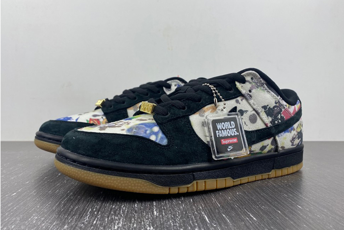 Dunk SB Supreme × Nike Dunk Low “Rammellzee”  FD8778-001