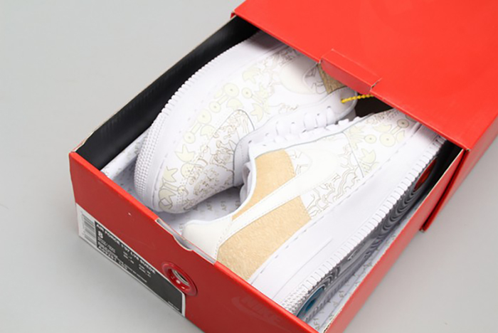 NIKE AIR FORCE 1’07 LV8 SUEDE WHITE A09281-100