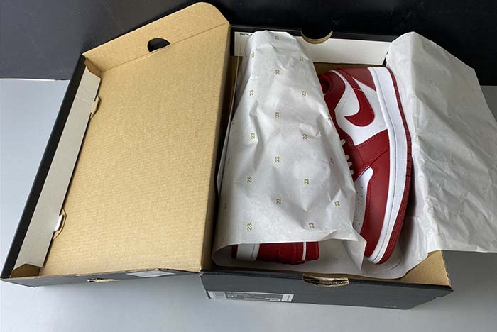 Air Jordan 1 Low Gym red white 553558-611