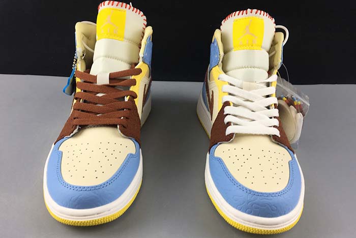 SL Air Jordan 1 High Mid FearlessAJ1 MID CU2803-200