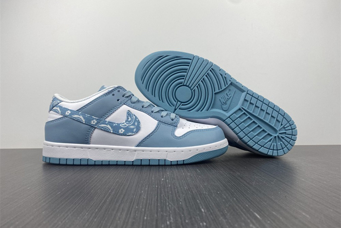 Nike Dunk Low “Blue Paisley”  DH4401-101
