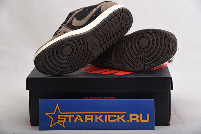 TRAVIS SCOTT AIR JORDAN 1 LOW DARK MOCHA CQ4277-001
