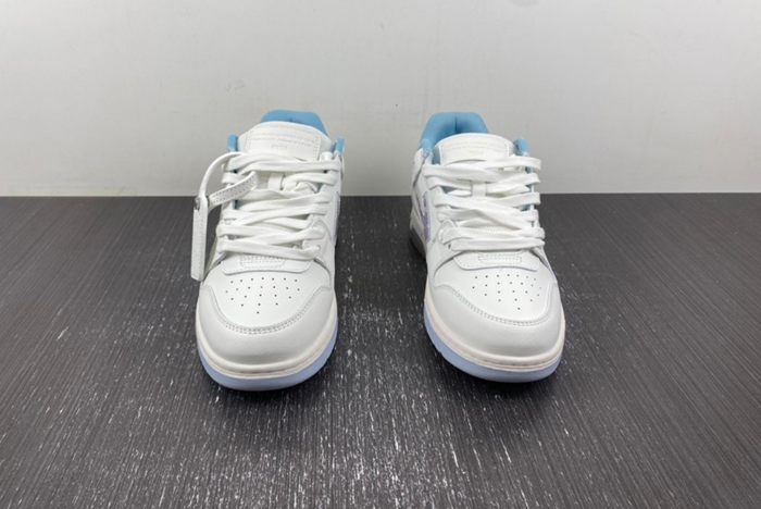 OFF-WHITE Out Of Office White orchid purple discoloration