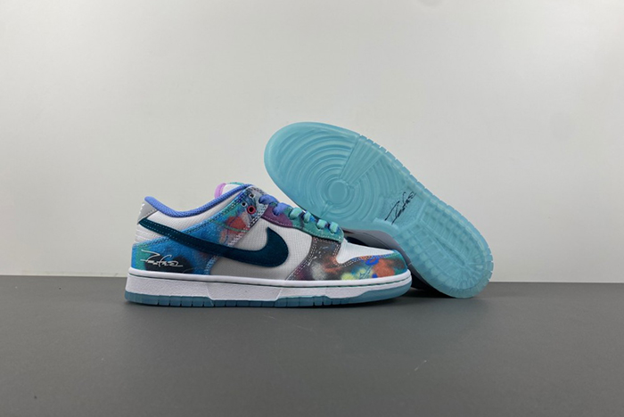 Futura Laboratories x Nike SB Dunk Low FL HF6061-400