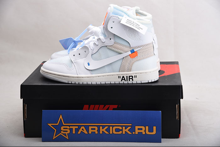 Off-White Air Jordan 1 Retro High White AQ0818-100