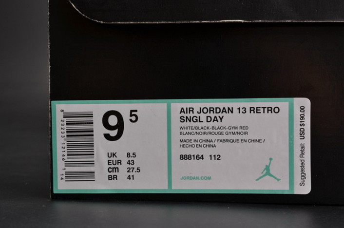 AIR JORDAN 13 RETRO SNGL DAY