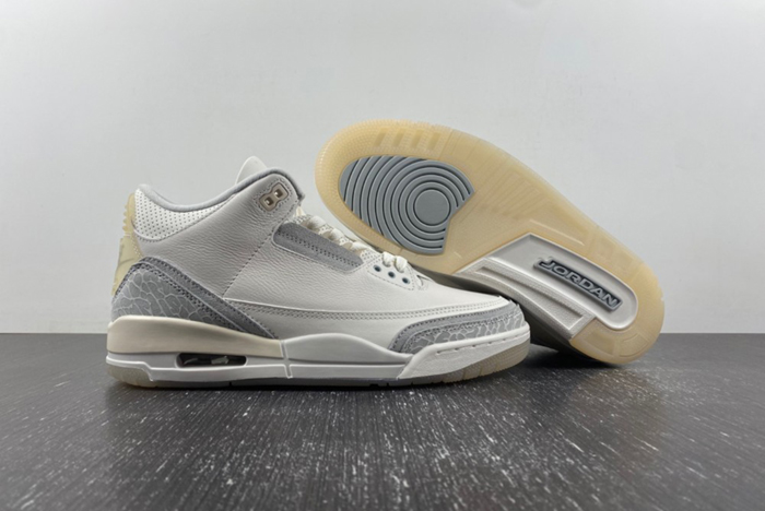 Air Jordan 3 Craft “Ivory” FJ9479-100.