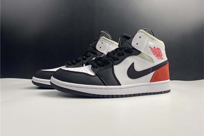Jordan 1 Mid SE Union Black Toe - 852542-100