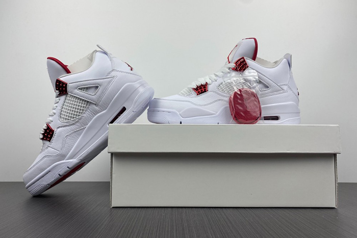 Air Jordan 4 White university Red CT8527-112
