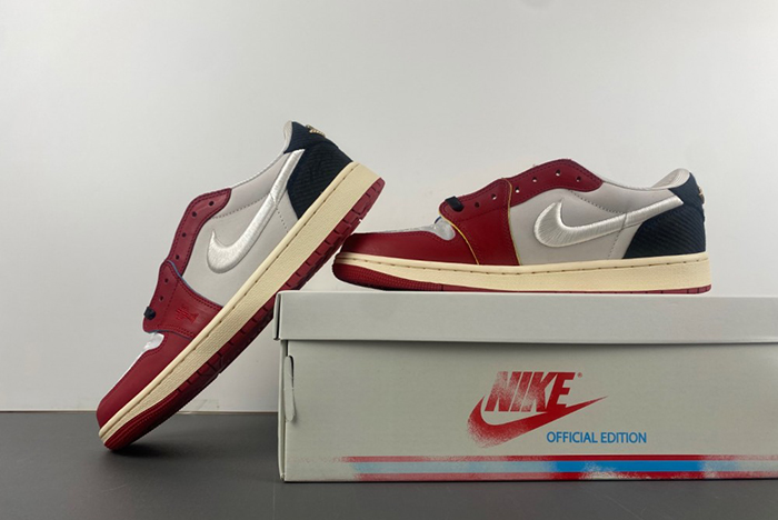 Trophy Room x Air Jordan 1 Low OG “Rookie Card:  HV6157-100