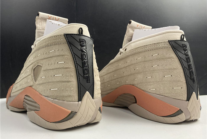 Clot x Air Jordan 14 Low: Sepia Stone DC9857-200