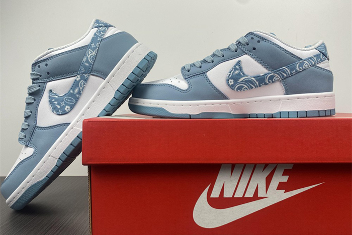 Nike Dunk Low “Blue Paisley”  DH4401-101